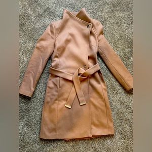 Ted Baker - Aurore Long Wrap Coat Size 2 (US size 6)
